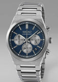 Seiko Conceptual Chronograph Blue Dial Silver Steel Strap Watch for Men- SSB453P1 Authentic Buy Shop Now