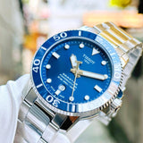 Tissot Seastar 1000 Powermatic 80 Blue Dial Silver Steel Strap Watch for Men - T120.407.11.041.03 Authentic Buy Shop Now