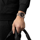 Tissot PR516 Chronograph Black Dial Two Tone Steel Strap Watch for Men - T149.417.22.051.01 Authentic Buy Shop Now