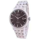 Seiko Presage Cocktail Time Automatic Black Dial Silver Steel Strap Watch for Men - SRPE17J1 Authentic Buy Shop Now