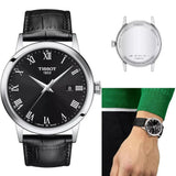 Tissot T Classic Dream Quartz Black Dial Black Leather Strap Watch for Men - T129.410.16.053.00 Authentic Buy Shop Now