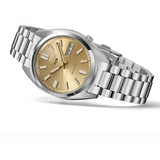 Seiko 5 Sports SNXS Automatic Gold Dial Silver Steel Strap Watch for Men - SRPL59K1 Authentic Buy Shop Now