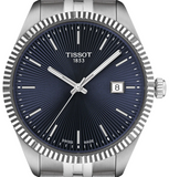 Tissot Ballade Quartz Blue Dial Silver Steel Strap Watch for Men - T156.410.11.041.00 Authentic Buy Shop Now