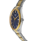 Tissot PR 100 Blue Dial Two Tone Steel Strap Watch for Men - T150.410.22.041.00 Authentic Buy Shop Now