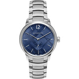 Burberry Classic Blue Dial Silver Steel Strap Watch for Men - BU10007 Authentic Buy Shop Now
