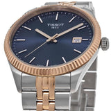 Tissot Ballade Quartz Blue Dial Two Tone Steel Strap Watch for Men - T156.410.22.041.00 Authentic Buy Shop Now
