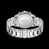 Hugo Boss Hero Chronograph Green Dial Silver Steel Strap Watch for Men - 1514217 Authentic Buy Shop Now