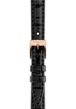 Tissot SRV White Mother of Pearl Dial Black Leather Strap Watch for Women - T160.110.36.113.00 Authentic Buy Shop Now