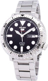 Seiko 5 Sports Automatic Black Dial Silver Steel Strap Watch for Men - SRPC61J1 Buy Now By Seiko