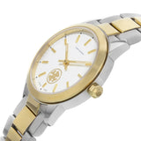 Tory Burch Collins White Dial Two Tone Steel Strap Watch for Women - TBW1306 Buy Now By Tory Burch