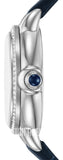 Emporio Armani Mia Moonphase Blue Dial Blue Leather Strap Watch for Women - AR11629 Buy Now By Emporio Armani