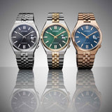 Citizen Tsuyosa 60 Automatic Blue Dial Rose Gold Steel Strap Watch for Men - NK0023-57L Authentic Buy Shop Now