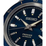Seiko Presage Style60's Automatic Blue Dial Silver Steel Strap Watch for Men - SRPG05J1 Authentic Buy Shop Now