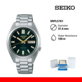 Seiko 5 Sports Automatic Green Dial Silver Steel Strap Watch for Men - SRPL57K1 Authentic Buy Shop Now