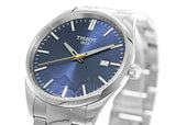 Tissot PR 100 Blue Dial Silver Steel Strap Watch for Men - T150.410.11.041.00 Authentic Buy Shop Now