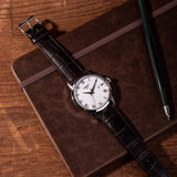 Tissot T Classic Dream Quartz White Dial Brown Leather Strap Watch for Men - T129.410.16.013.00 Authentic Buy Shop Now