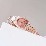 Tissot PRX Diamonds Rose Gold Dial Rose Gold Steel Strap Watch for Women - T137.010.33.506.00 Authentic Buy Shop Now