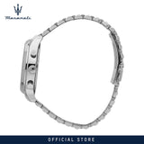 Maserati Epoca Chronograph Limited Edition Black Dial Silver Steel Strap Watch for Men - R8873618029 Authentic Buy Shop Now