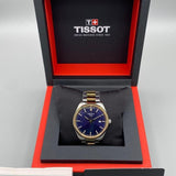 Tissot PR 100 Blue Dial Two Tone Steel Strap Watch for Men - T150.410.22.041.00 Authentic Buy Shop Now