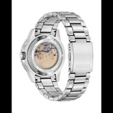 Citizen Mechanical Automatic Turquoise Dial Silver Steel Strap Watch for Men - NJ0170-83X Buy Now By Citizen