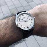 Tissot T-Sport Gent XL Silver Dial Brown Leather Strap Watch for Men - T116.410.16.037.00 Authentic Buy Shop Now