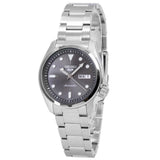 Seiko 5 Sports Automatic Grey Dial Silver Steel Strap Watch for Men - SRPE51K1 Authentic Buy Shop Now
