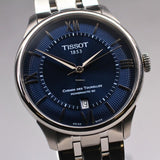 Tissot Chemin Des Tourelles Powermatic 80 Blue Dial Silver Steel Strap Watch for Men - T139.407.11.048.00 Authentic Buy Shop Now