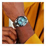 Hugo Boss Runner 3H Green Dial Silver Steel Strap Watch for Men - 1514208 Buy Now By Hugo Boss