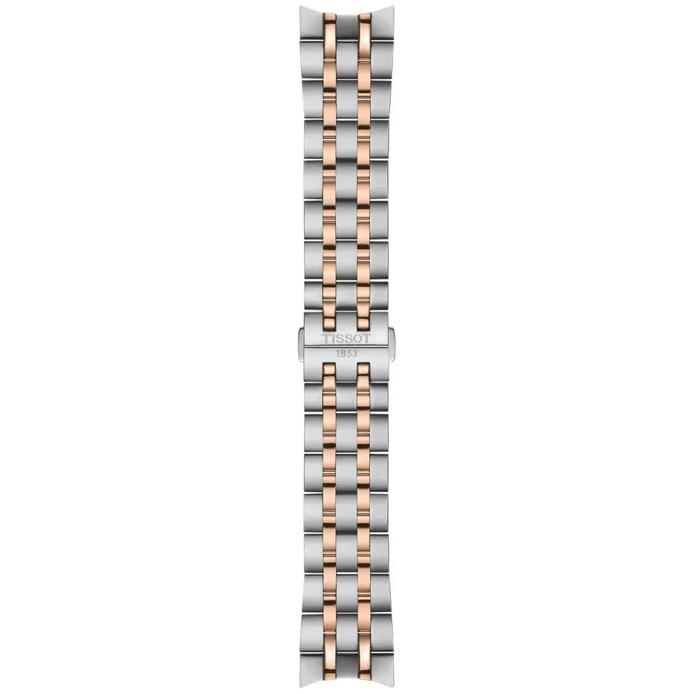 Tissot T Classic Dream Quartz White Dial Two Tone Steel Strap Watch for Men - T129.410.22.013.00 Authentic Buy Shop Now