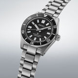 Seiko Prospex 1965 Heritage Divers Automatic Black Dial Silver Steel Strap Watch for Men - SPB453J1 Authentic Buy Shop Now