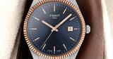 Tissot Ballade Quartz Blue Dial Two Tone Steel Strap Watch for Men - T156.410.22.041.00 Authentic Buy Shop Now