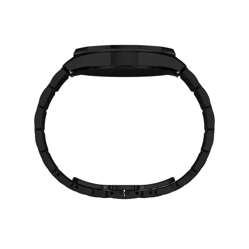 Tissot PRC 100 Solar Quartz Black Dial Black Steel Strap Watch for Men - T151.422.33.051.00 Authentic Buy Shop Now