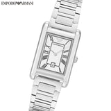 Emporio Armani Gino Mother of Pearl Dial Silver Steel Strap Watch for Men - AR11664 Buy Now By Emporio Armani