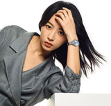 Emporio Armani Three Hand Blue Dial Two Tone Steel Strap Watch for Women - AR11597 Buy Now By Emporio Armani