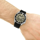 Seiko 5 Sports SKX Automatic Black Dial Black Silicone Strap Watch for Men - SRPD73K2 Authentic Buy Shop Now