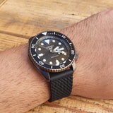 Seiko 5 Sports SKX Series Automatic Black Dial Black Silicone Strap Watch for Men - SRPD65K2 Authentic Buy Shop Now