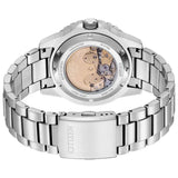 Citizen Mechanical Automatic Turquoise Dial Silver Steel Strap Watch for Men - NJ0170-83X Buy Now By Citizen