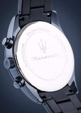 Maserati Attrazione Chronograph Blue Dial Blue Steel Strap Watch for Men - R8873626003 Authentic Buy Shop Now
