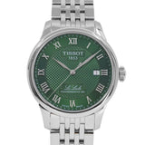 Tissot Le Locle Powermatic 80 Automatic Green Dial Silver Steel Strap Watch for Men - T006.407.11.093.00 Authentic Buy Shop Now