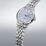 Seiko Presage Cocktail Time Automatic Skydiving Diamonds Blue Dial Silver Steel Strap Watch for Women - SRE007J1 Authentic Buy Shop Now