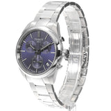 Tissot PR 100 Chronograph Blue Dial Silver Steel Strap Watch for Men - T150.417.11.041.00 Authentic Buy Shop Now