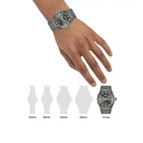 Hugo Boss Candor Grey Dial Grey Steel Strap Watch for Men - 1514078 Buy Now By Hugo Boss