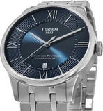 Tissot Chemin Des Tourelles Powermatic 80 Blue Dial Silver Steel Strap Watch for Men - T139.407.11.048.00 Authentic Buy Shop Now