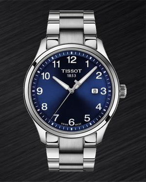 Tissot T-Sport Gent XL Blue Dial Silver Steel Strap Watch for Men - T116.410.11.047.00 Authentic Buy Shop Now