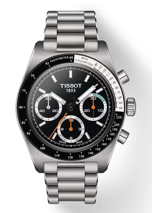 Tissot PR516 Chronograph Black Dial Silver Steel Strap Watch for Men - T149.417.11.051.00 Authentic Buy Shop Now