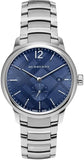 Burberry Classic Blue Dial Silver Steel Strap Watch for Men - BU10007 Authentic Buy Shop Now