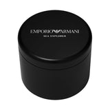 Emporio Armani Sea Explorer Turquoise Blue Dial Black Steel Strap Watch for Men - AR60084 Buy Now By Emporio Armani