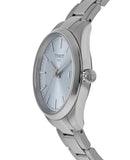 Tissot PR 100 Ice Blue Dial Silver Steel Strap Watch for Women - T150.210.11.351.00 Authentic Buy Shop Now