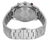 Emporio Armani Racer Chronograph White Dial Silver Steel Strap Watch for Men - AR11645 Buy Now By Emporio Armani