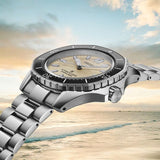 Seiko Prospex Polygonal Divers Automatic Pearl White Dial Silver Steel Strap Watch for Men - SPB481J1 Authentic Buy Shop Now